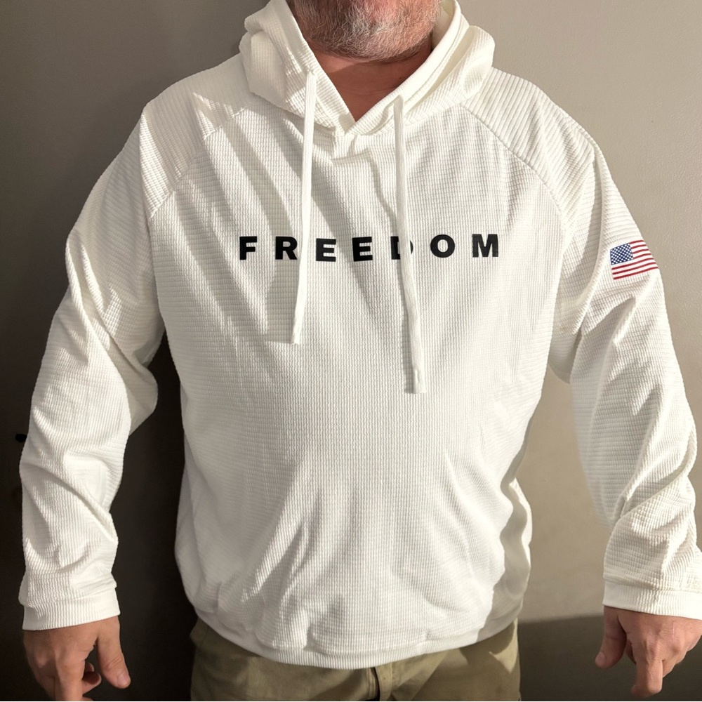 Charlie Kirk Freedom Hoodie